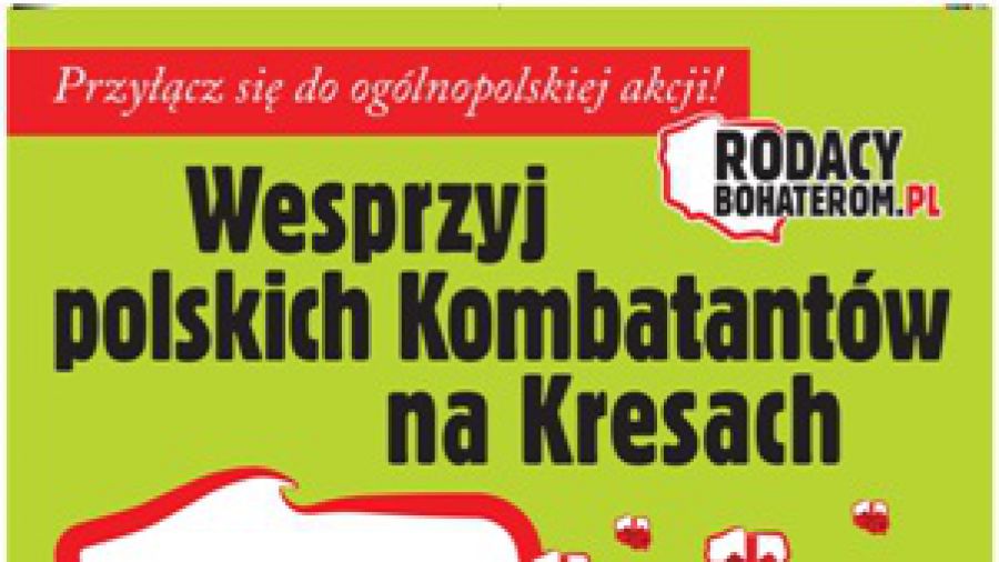 Wspieramy polskich Kombatantów na Kresach