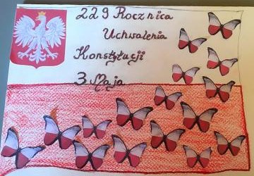 Kartka z okazji 229 rocznicy Konstytucji 3 maja - posumowanie