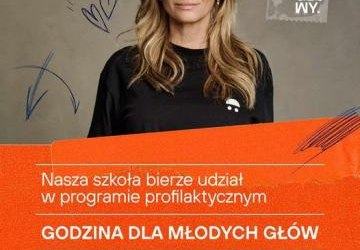 Program profilaktyczny Młode Głowy - Otwarcie o Zdrowiu Psychicznym.