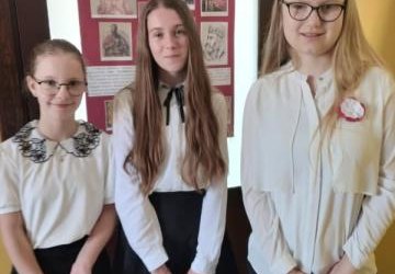 Wyróżnienie w Gminnym Konkursie Historyczno – Plastycznym